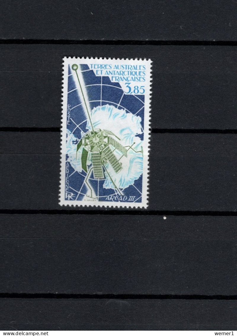 FSAT French Antarctic Territory 1981 Space, Arcad III Satellite Stamp MNH - Oceanië