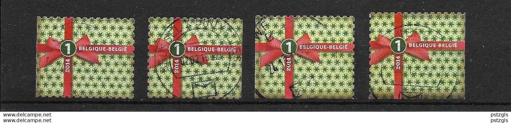 4467/a/b/c° - 2014 - Kerst - Used Stamps