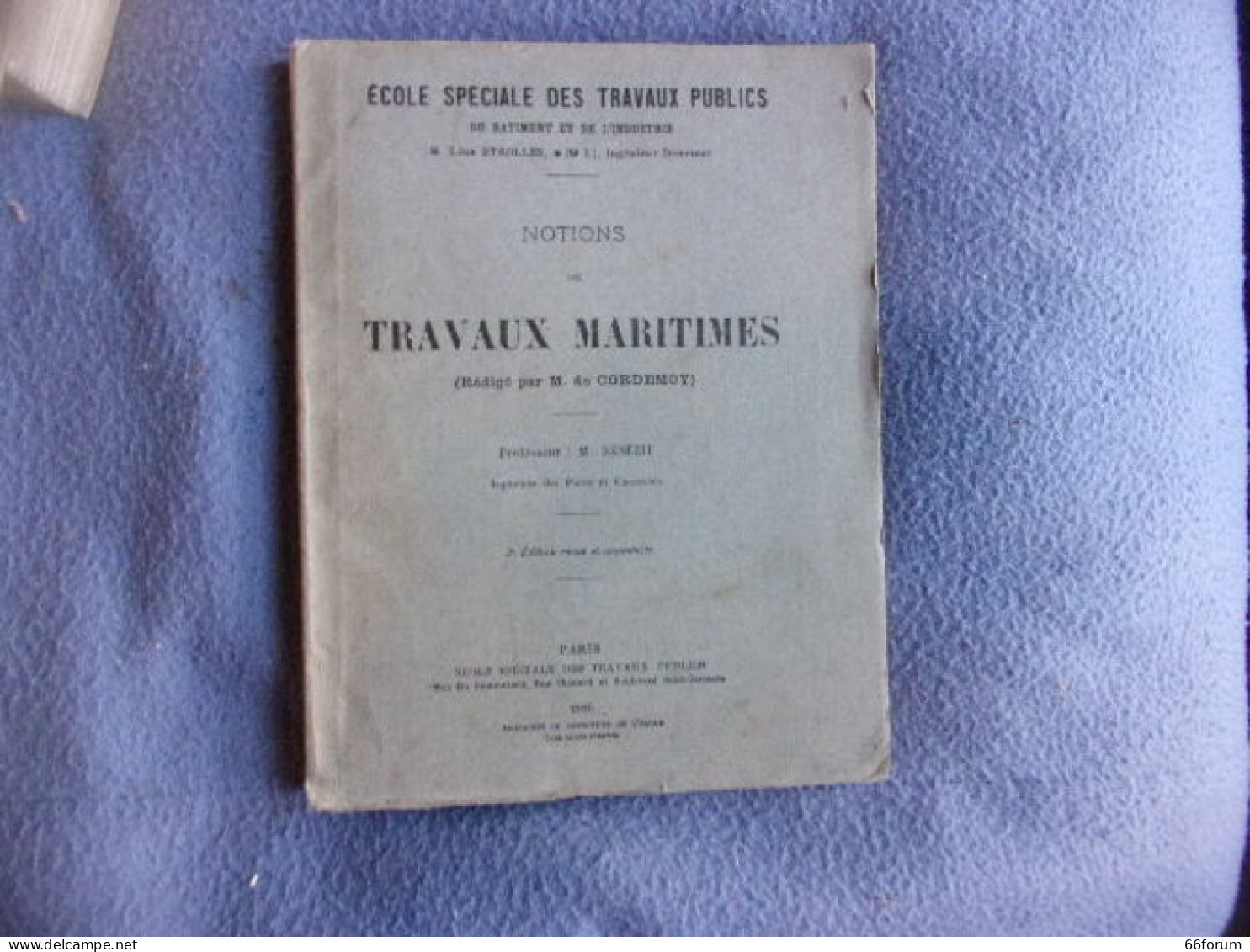 Notions De Travaux Maritimes - Schiffe