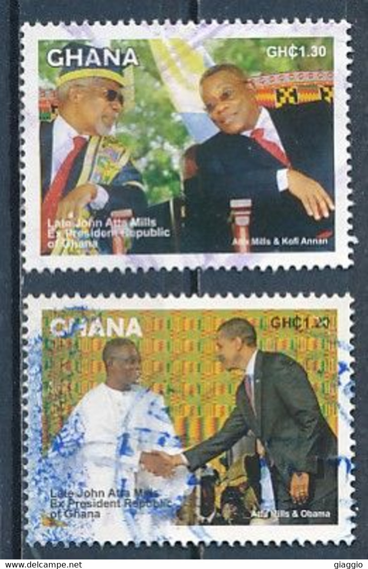 °°° GHANA - PRESIDENT ATTA MILLS - 2013 °°° - Ghana (1957-...)