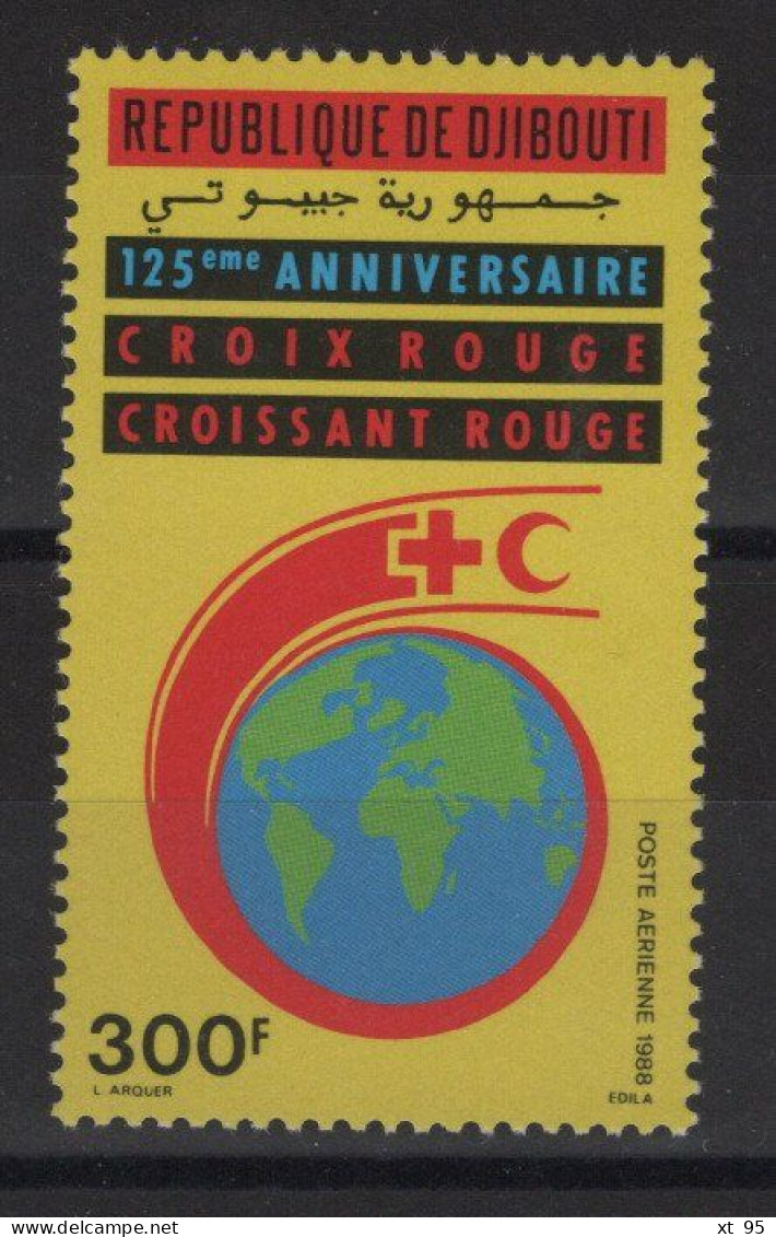 Djibouti - PA N°241 - Croix Rouge - * Neufs Avec Trace De Charniere - Cote 7€ - Dschibuti (1977-...)