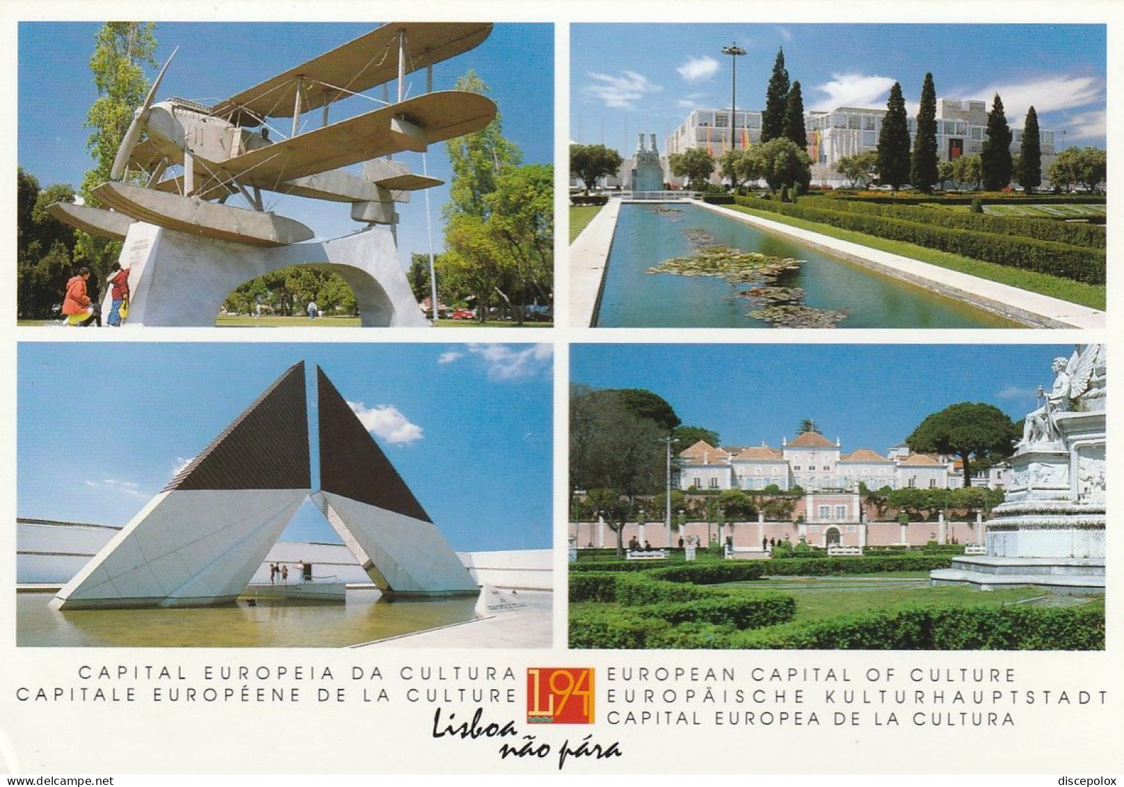 U5958 Portugal - Lisboa - Belem - Capital Europeia Da Cultura 1994 / Non Viaggiata - Lisboa