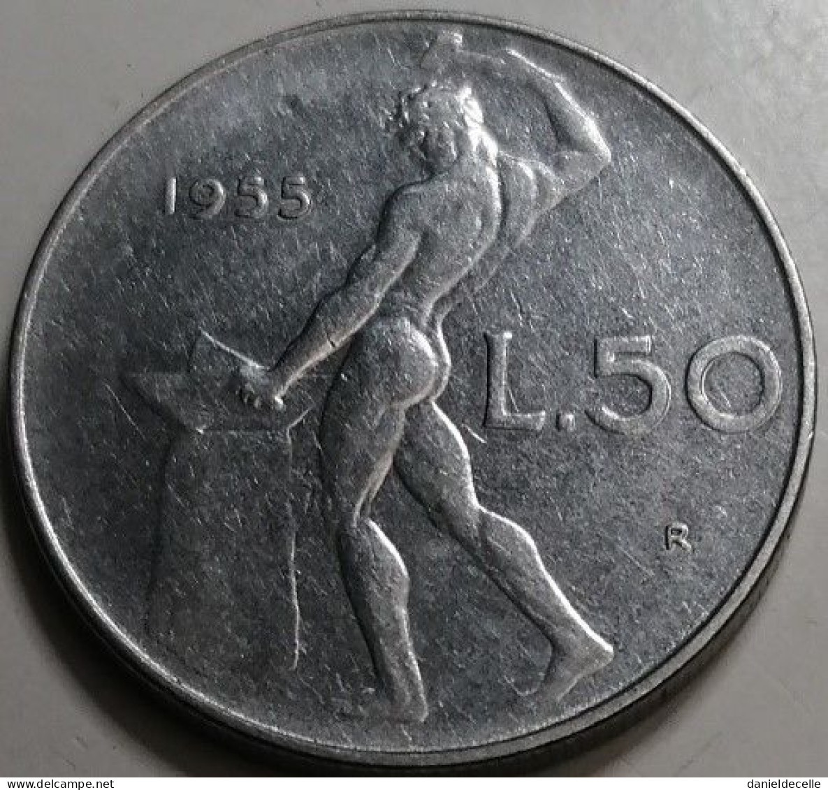 50 Lires Italie 1955 - 50 Lire