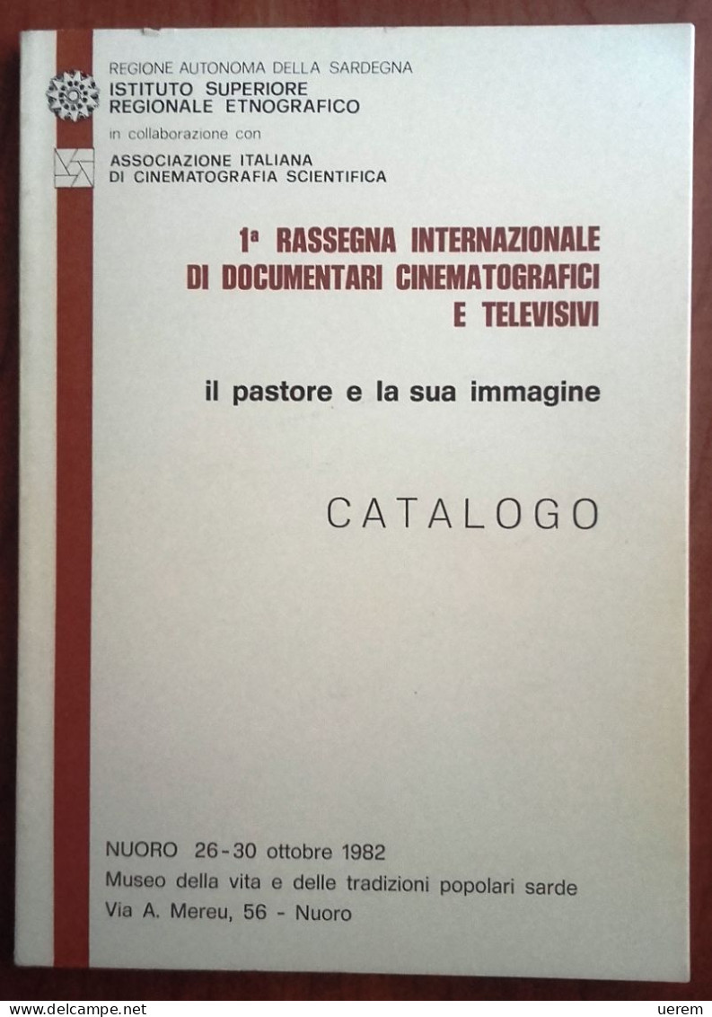 1982 CINEMA PASTORIZIA AA.VV. 1° RASSEGNA INTERNAZIONALE DI DOCUMENTARI CINEMATOGRAFICI E TELEVISIVI. - Libri Antichi