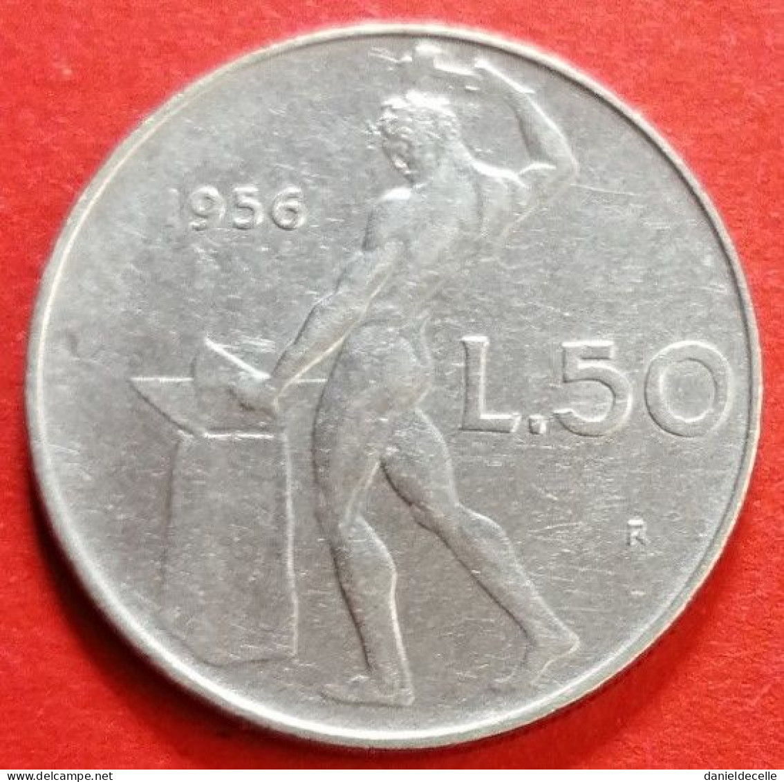 50 Lires Italie 1956 - 50 Lire