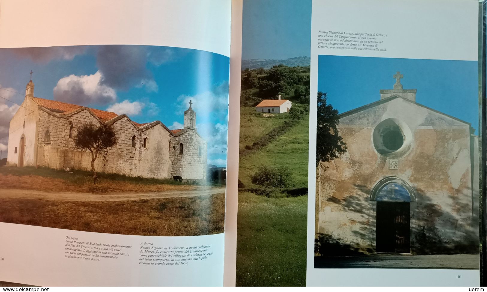 1995 SARDEGNA ARCHITTETURA RELIGIOSA BRIGAGLIA MANLIO (A CURA DI ) LE CHIESE NEL VERDE - ARCHITETTURE RELIGIOSE RURALI - Livres Anciens