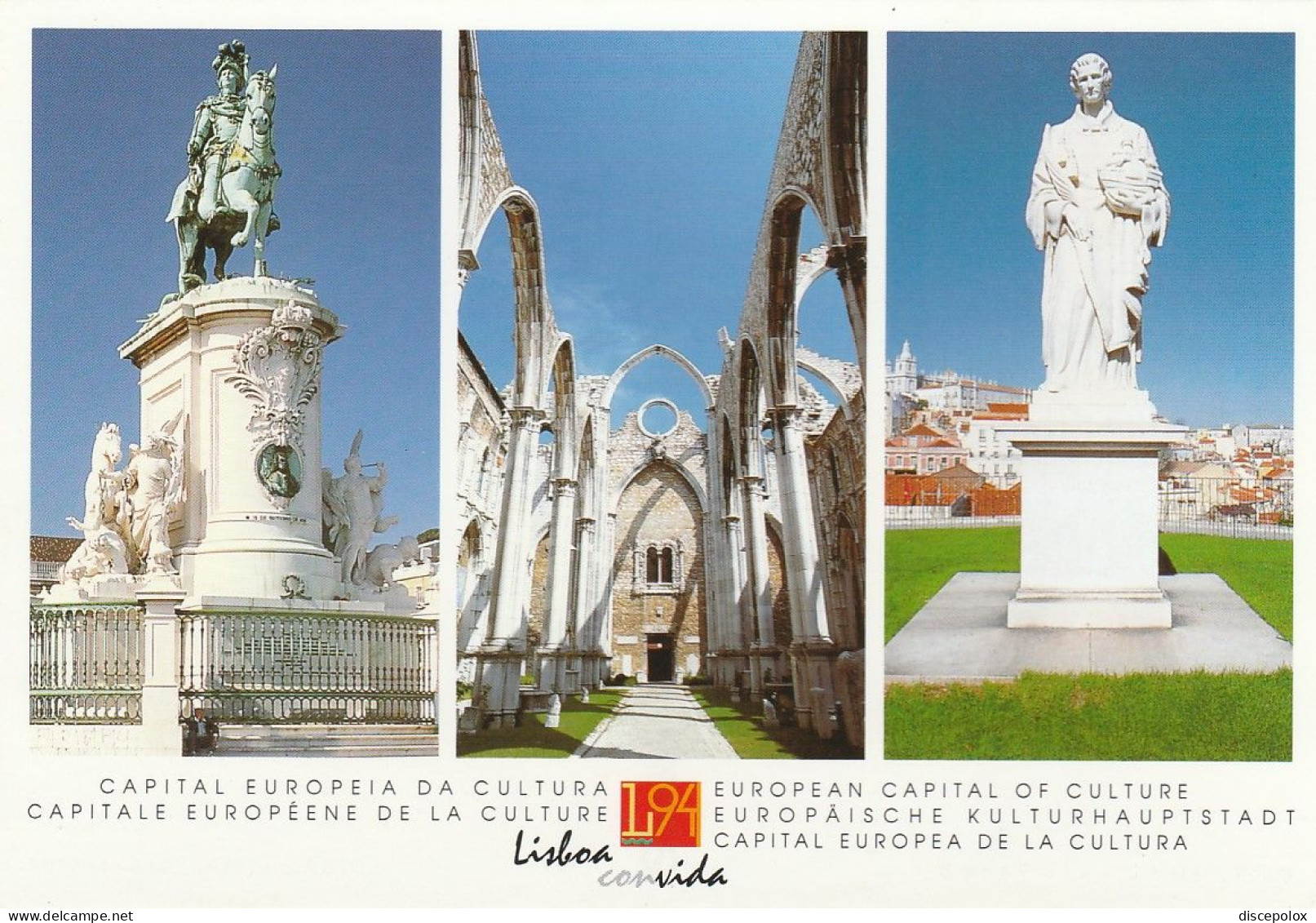 U5960 Portugal - Lisboa - Capital Europeia Da Cultura 1994 / Non Viaggiata - Lisboa