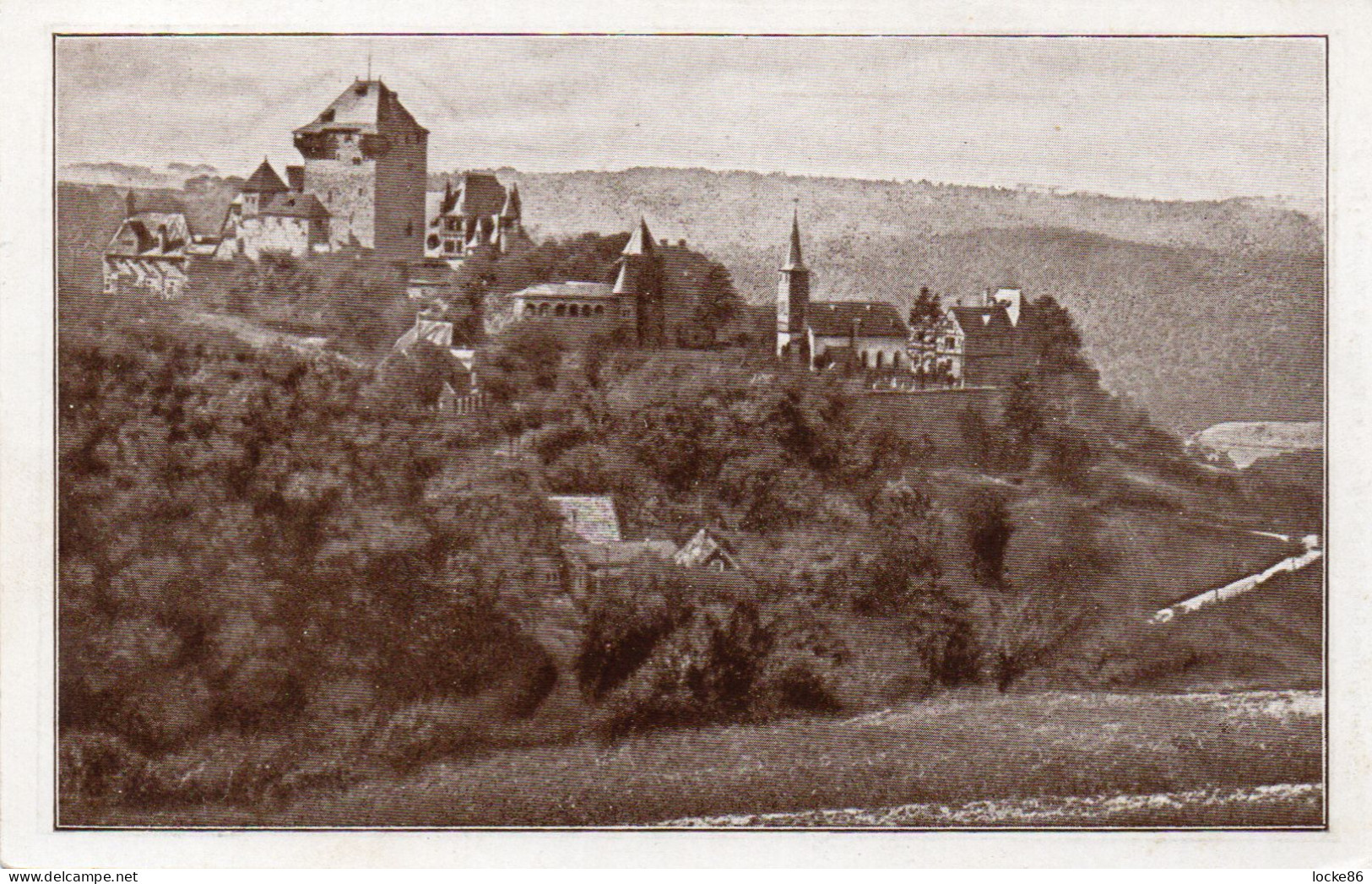 #10096  Burg A. D. Wupper - Schloß, 1918 - Solingen