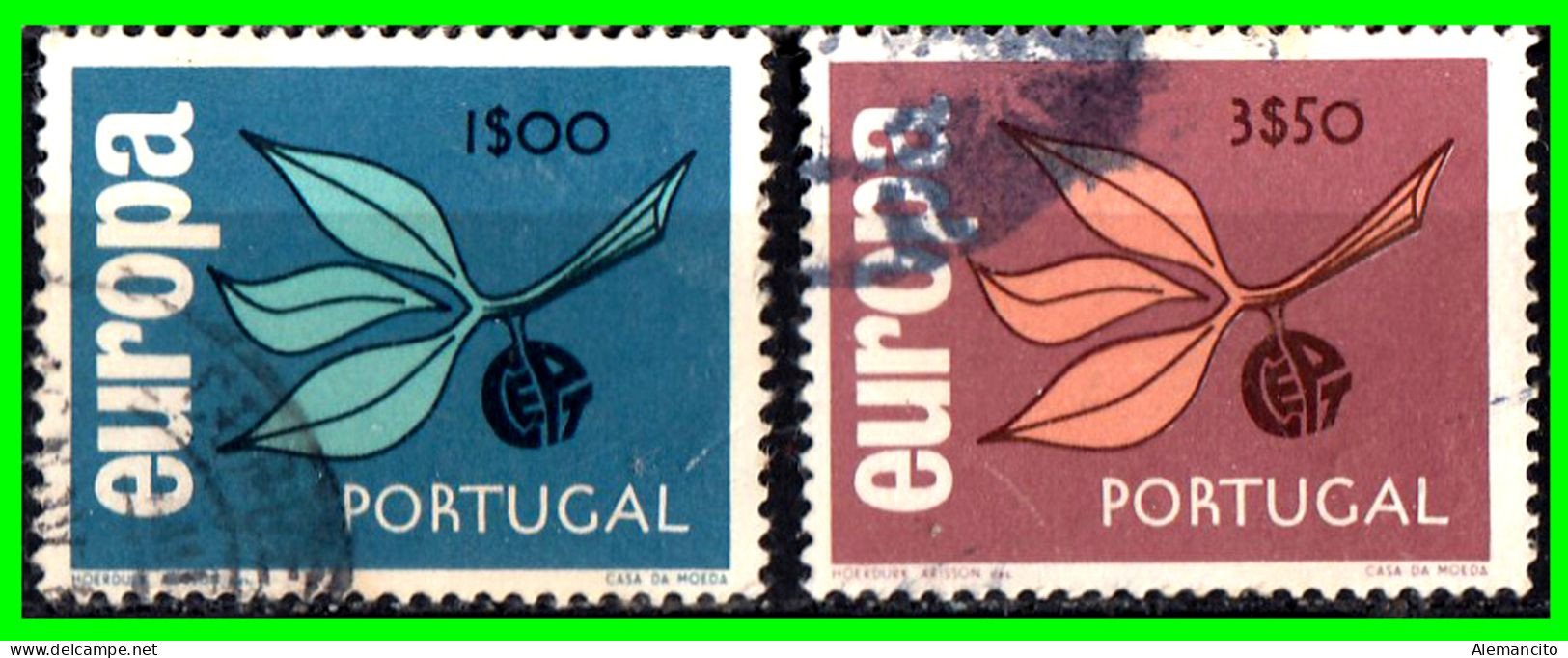 PORTUGAL… ( EUROPA ) SELLOS EUROPA SEPT AÑO 1965 – EUROPA - Gebruikt