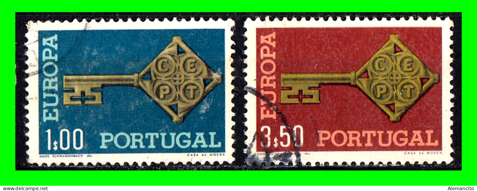 PORTUGAL… ( EUROPA ) SELLOS EUROPA SEPT AÑO 1966 – EUROPA - Usado