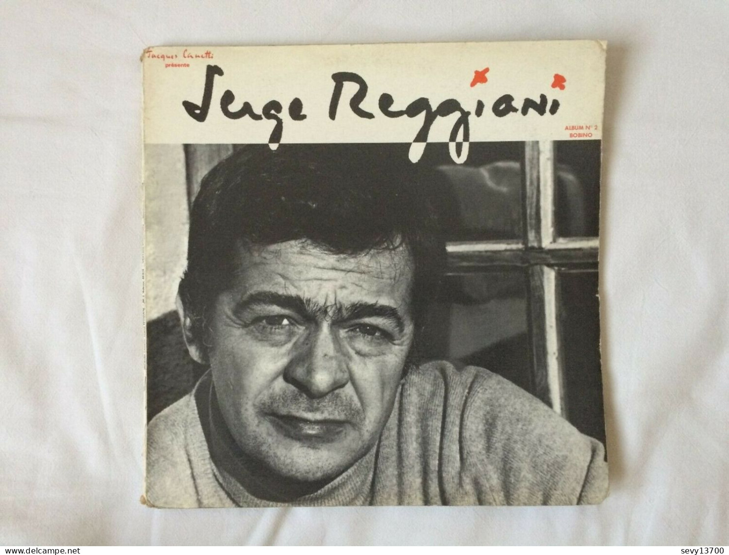 Vinyle 33 Tours Serge REGGIANI - Album N°2 BOBINO - Other - French Music