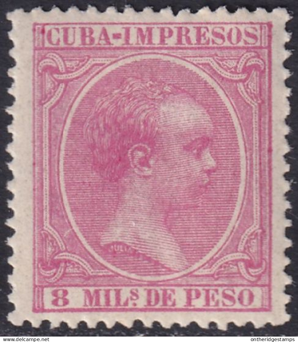 Cuba 1894 Sc P24 Ed 135 Newspaper MLH* - Kuba (1874-1898)