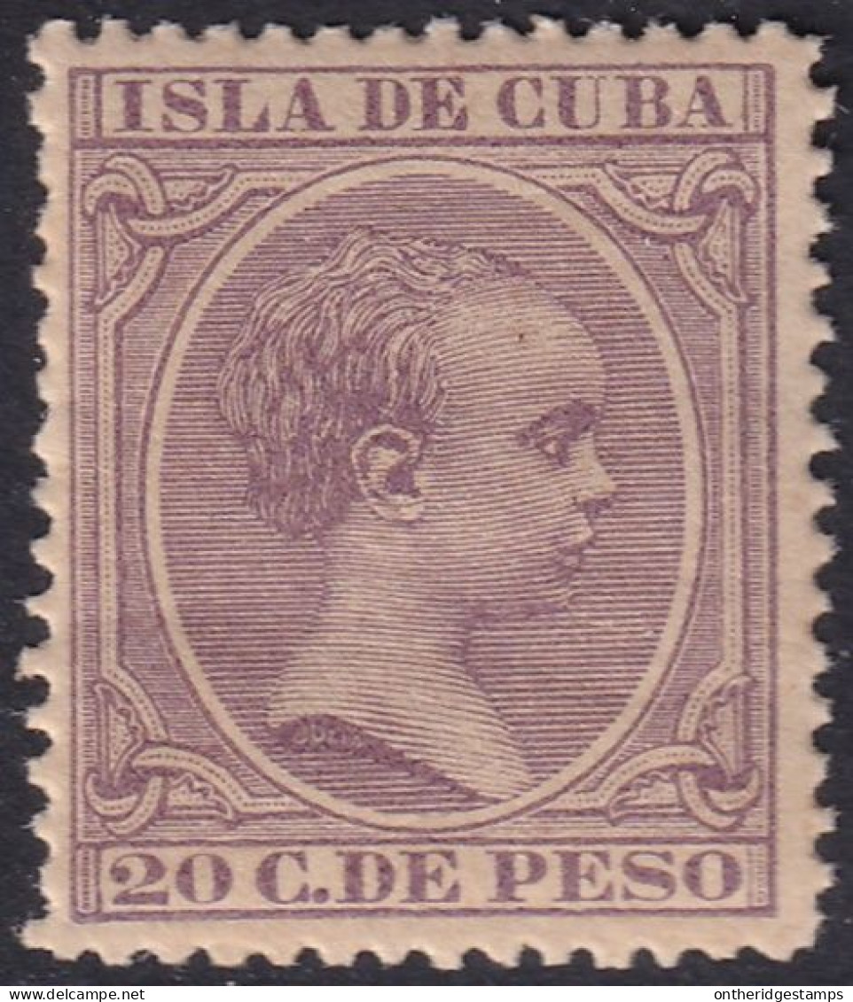 Cuba 1896 Sc 153 Ed 151 MNH** Gum Crazing - Kuba (1874-1898)