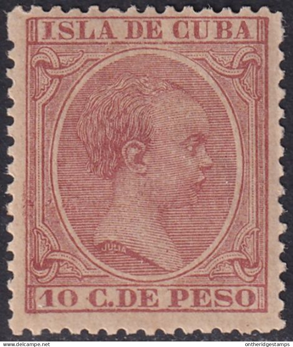 Cuba 1891 Sc 148 Ed 128 MLH* Disturbed Gum - Kuba (1874-1898)