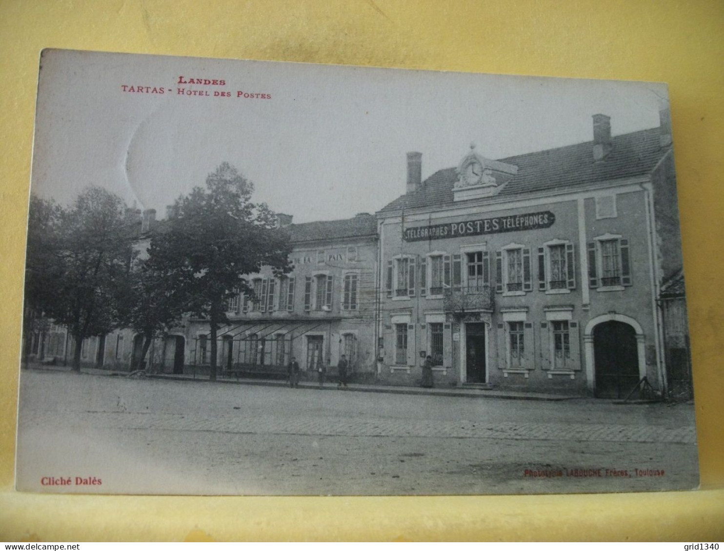 40 3259 CPA 1915 - VUE LEGENDE DIFFERENTE N° 3 - 40 TARTAS - HOTEL DES POSTES - ANIMATION - Tartas