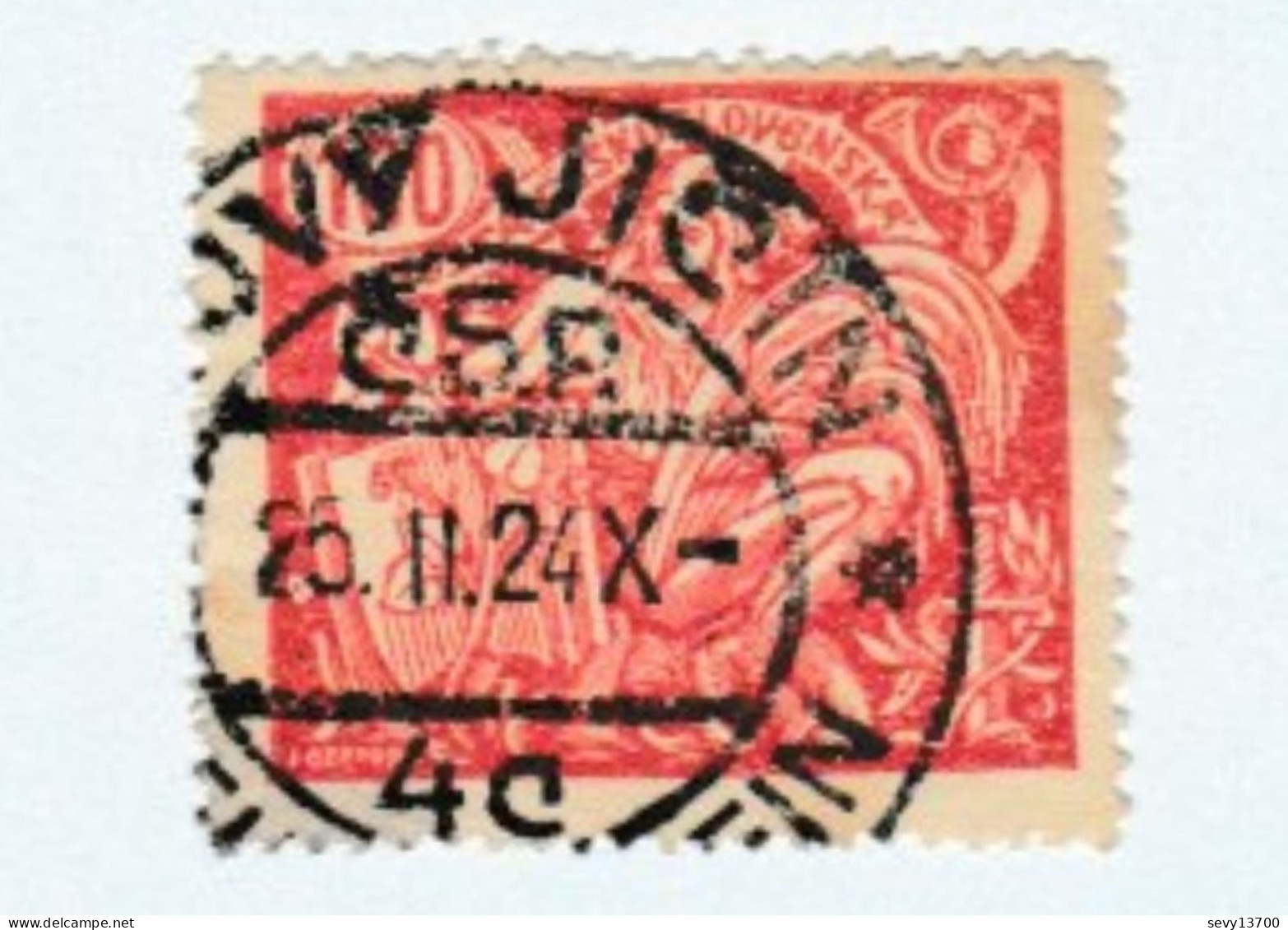 Tchécoslovaquie 2 Timbres Année 1923 Mi CS 202 - Année 1922 - YT CS 168 - Mi CS 175 - Used Stamps