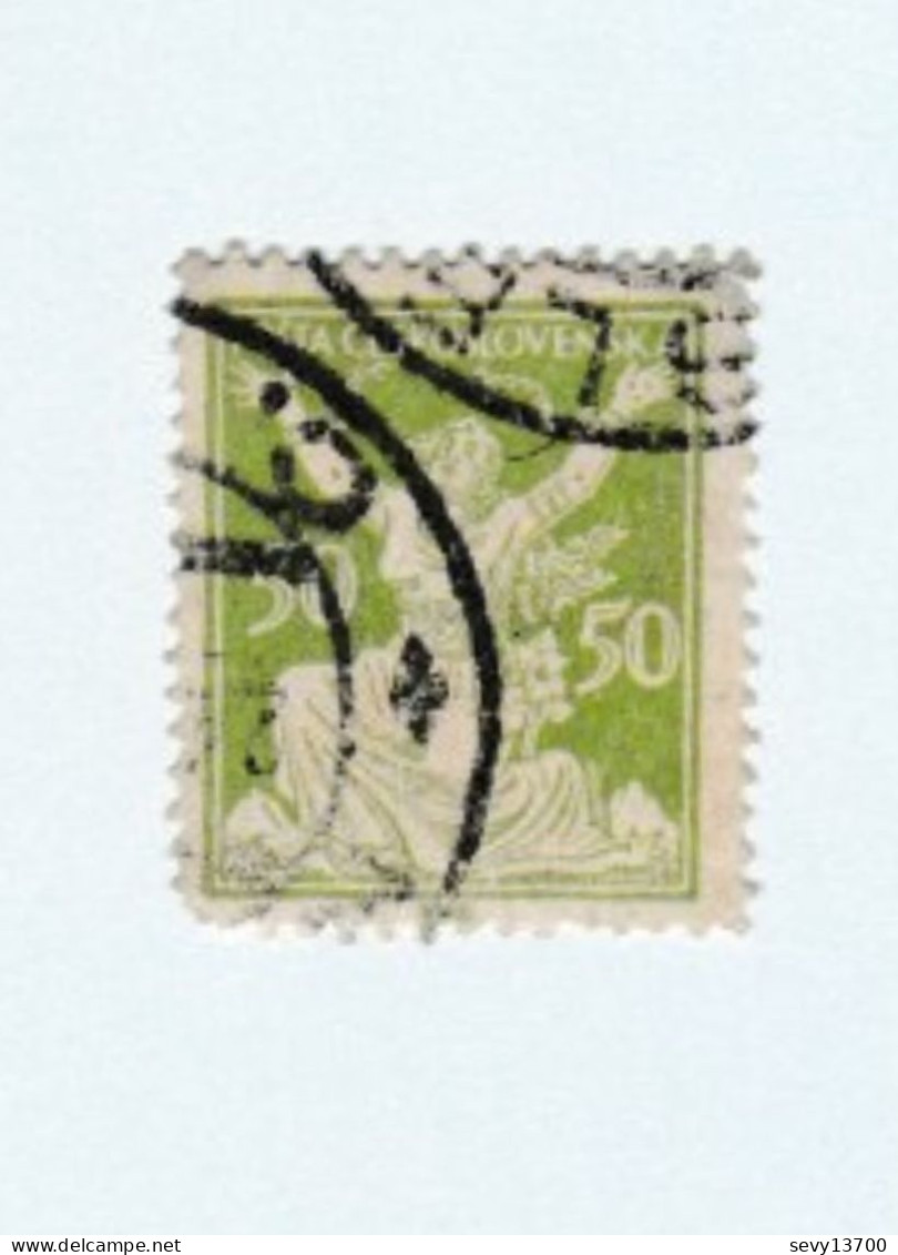 Tchécoslovaquie 2 Timbres Année 1923 Mi CS 202 - Année 1922 - YT CS 168 - Mi CS 175 - Gebruikt