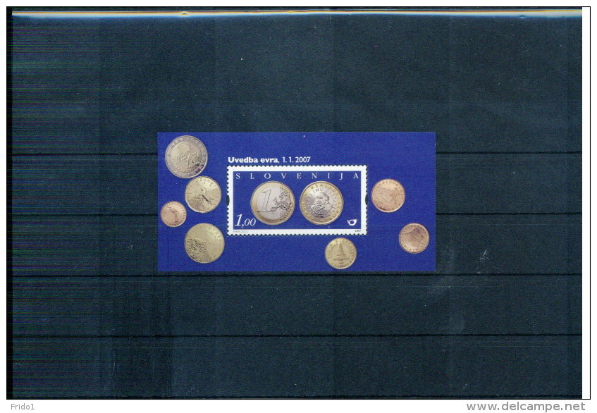 Slowenien / Slovenia Jahr / Year 2007 Michel Block 31 Euro Coins / Muenzen Postfrisch / Unmounted Mint - Slovenia