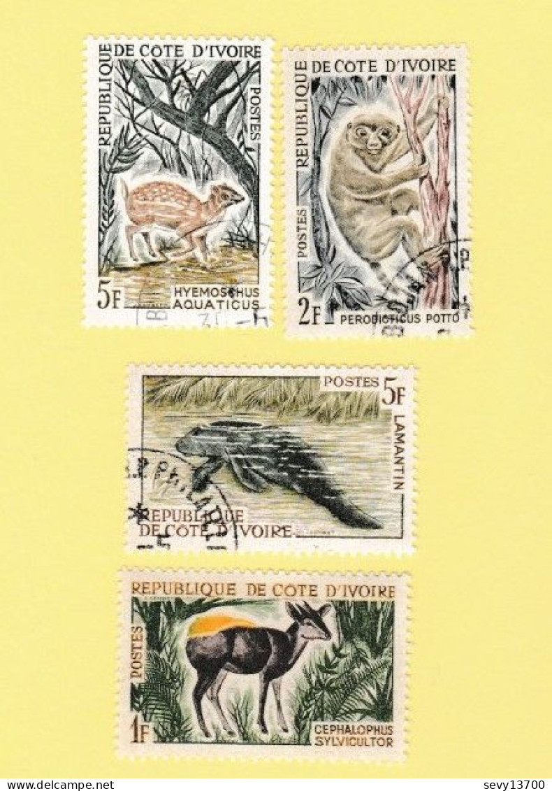 Côte D'Ivoire Lot De 30 Timbres Faune Et Flore Oiseaux Coquillage ...... - Côte D'Ivoire (1960-...)