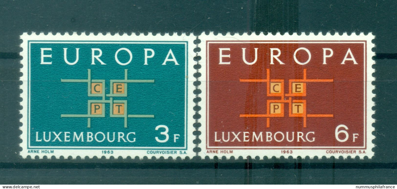 Luxembourg 1963 - Y & T N. 634/35 - Europa (Michel N. 680/81) - Ungebraucht