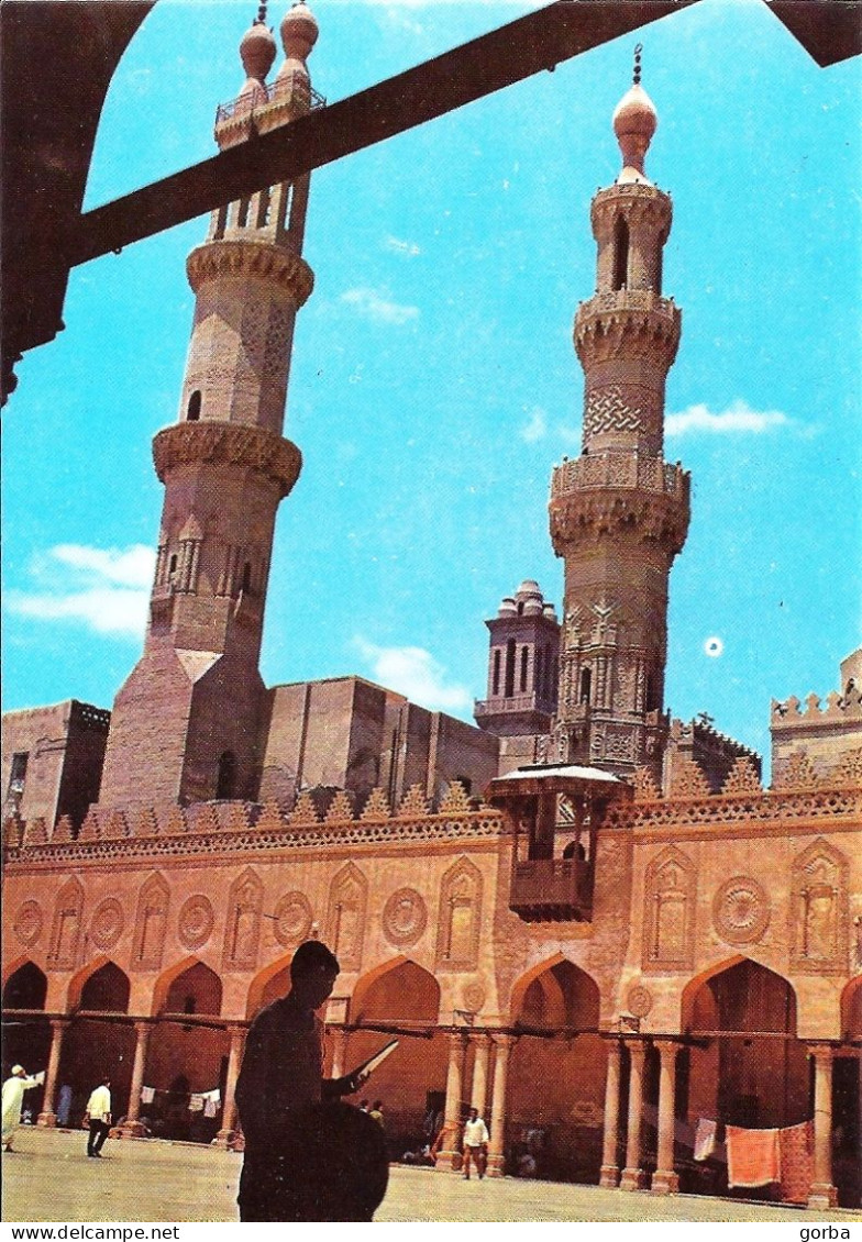 *CPM  - EGYPTE - LE CAIRE - Courtyard Of Azhar Mosque - Cairo