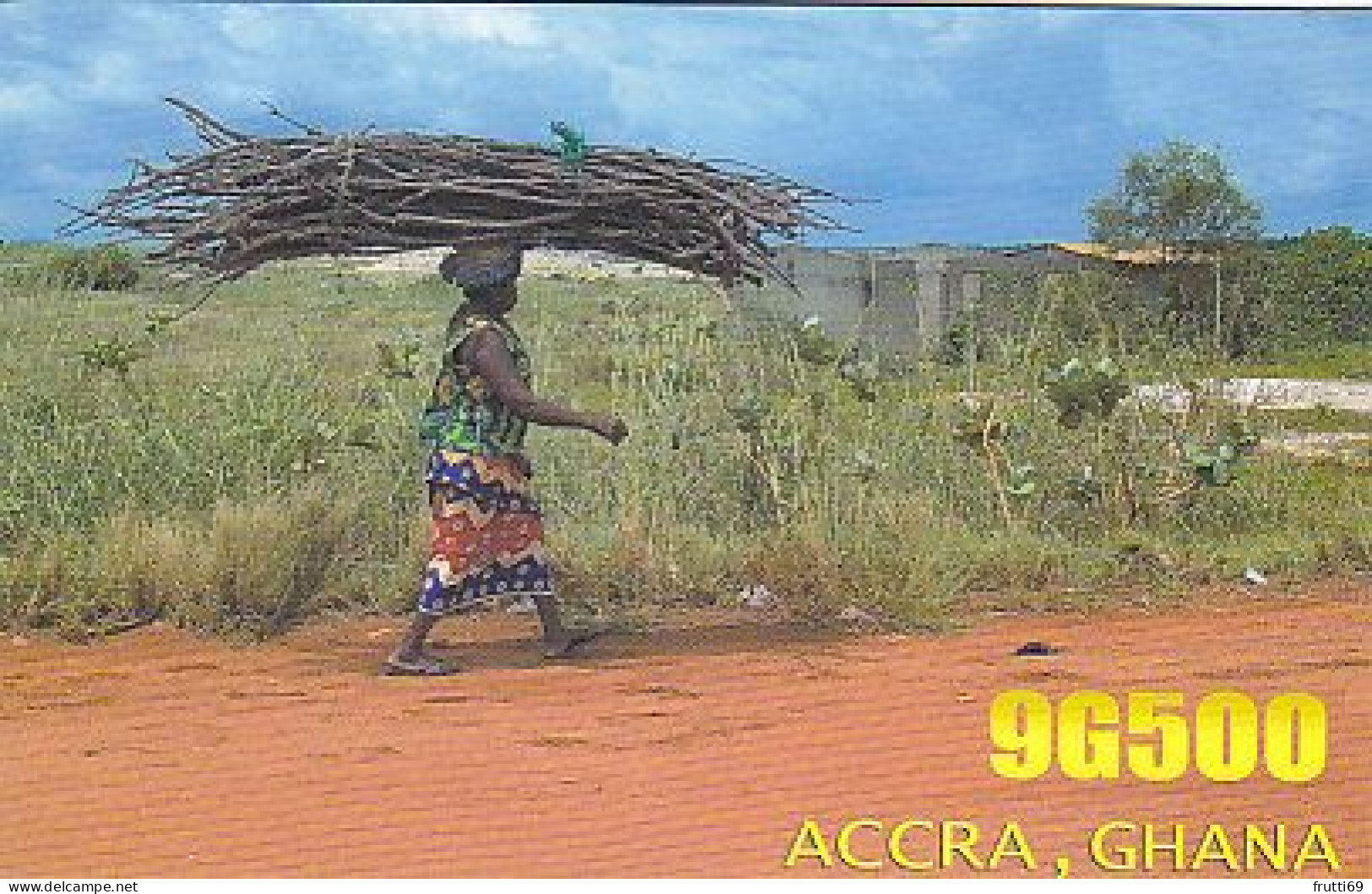 AK 212286 QSL - Ghana - Accra - Radio Amateur