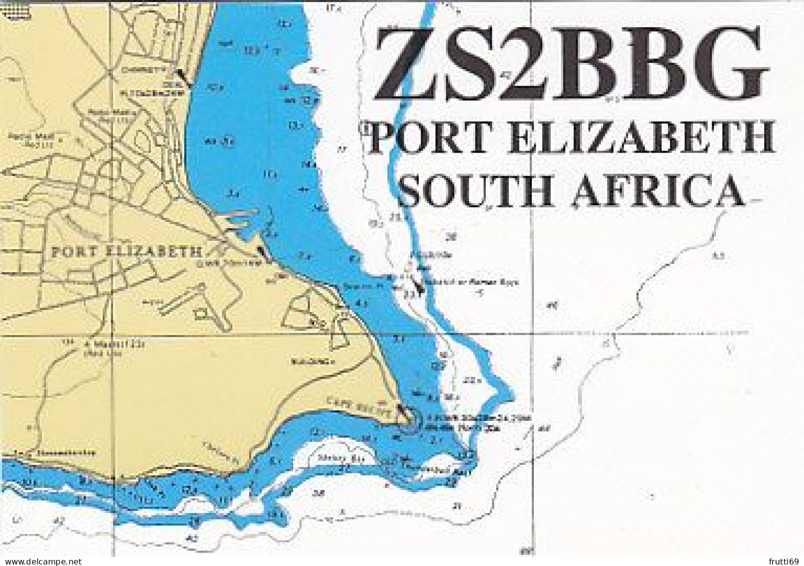 AK 212287 QSL - South Africa - Port Elisabeth - Radio-amateur