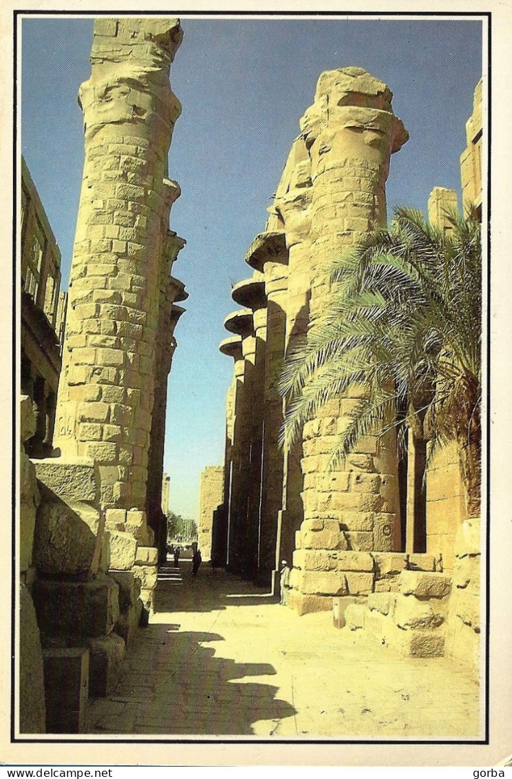 *CPM - EGYPTE - Temple De KARNAK - Le Hall Hypostile - Altri & Non Classificati