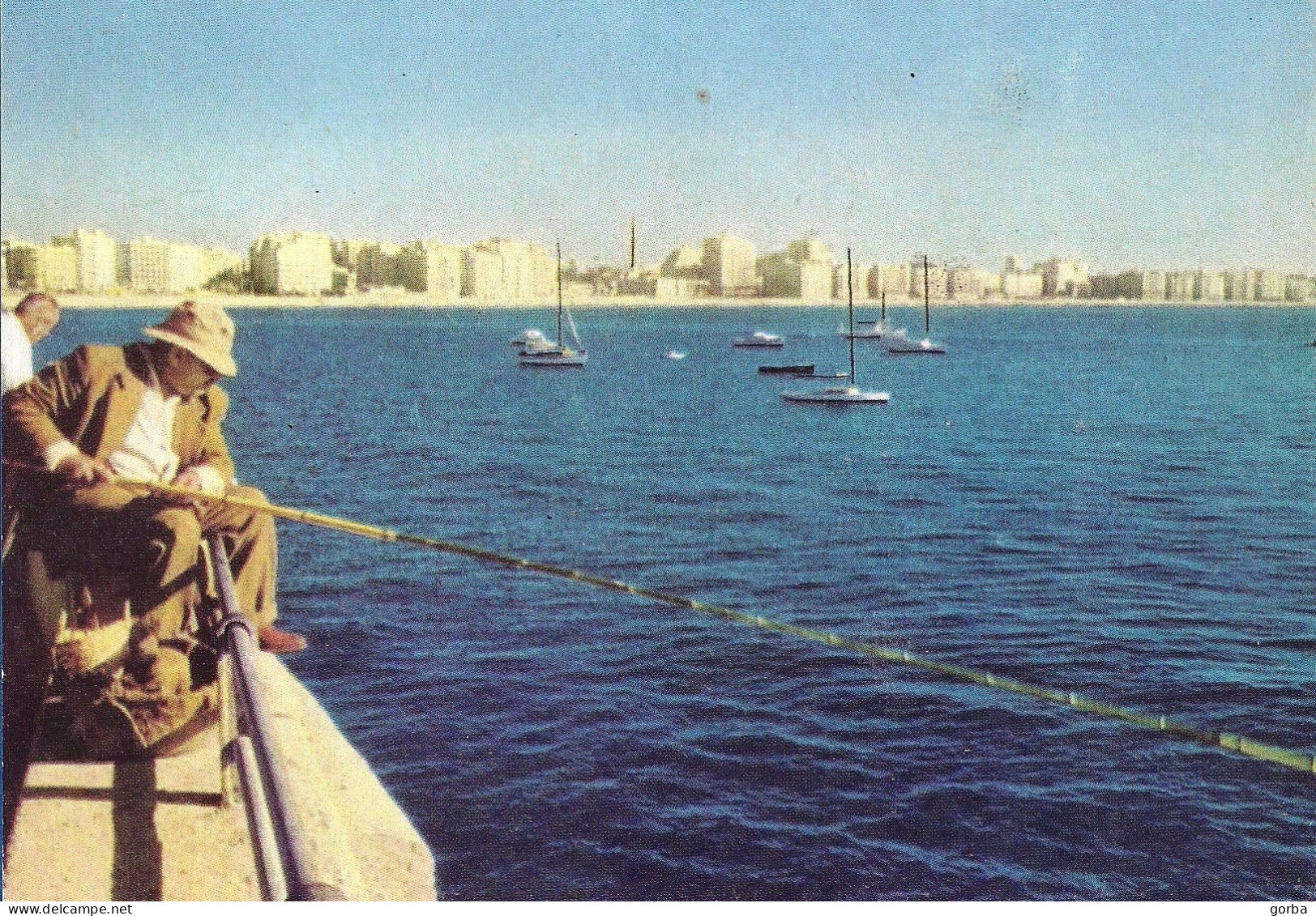 *CPM - EGYPTE - ALEXANDRIE - Vue Générale - Pécheur - Alexandrie