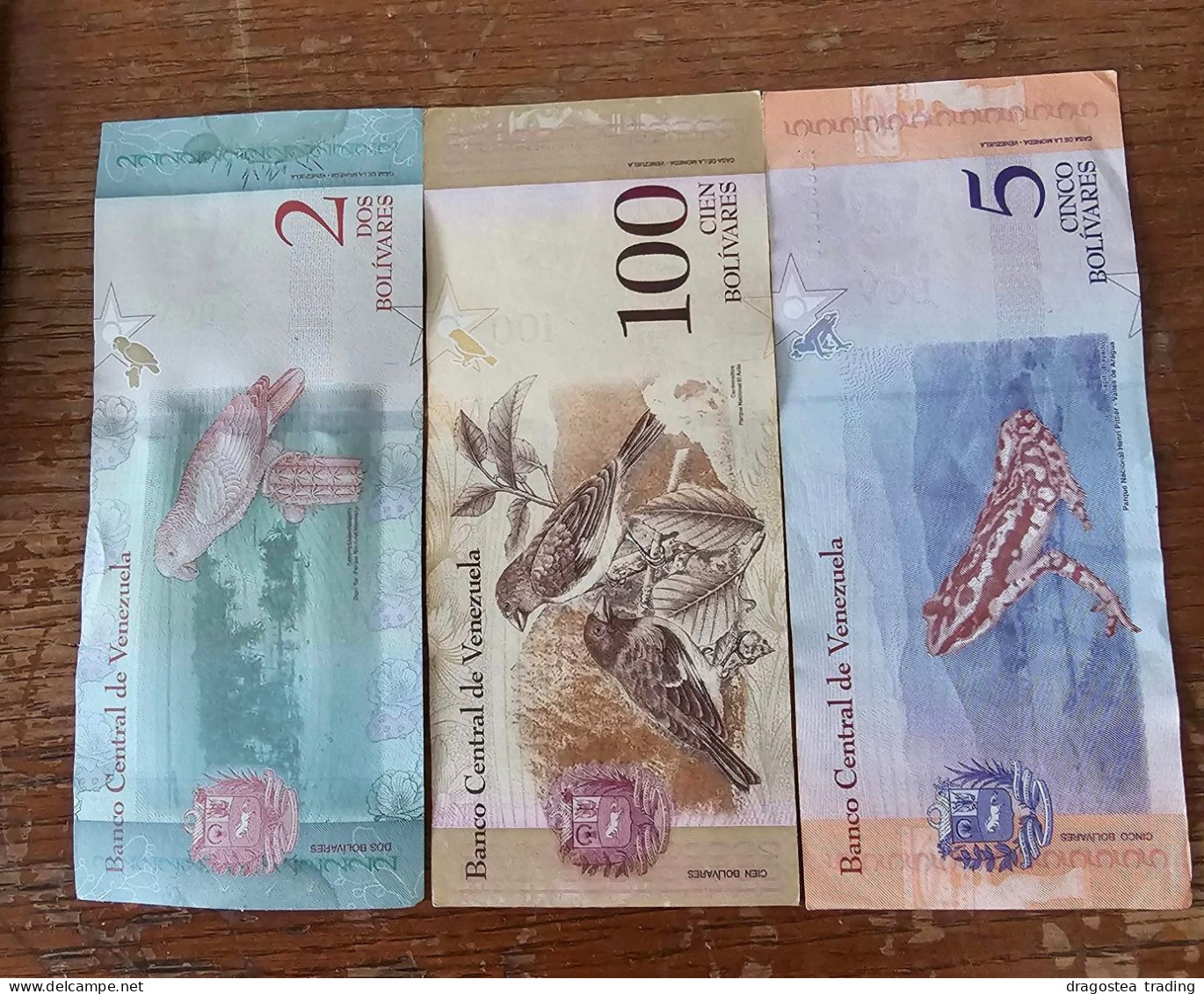 Lot De 3 Billets VENEZUELA - Venezuela