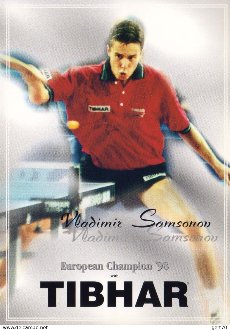 Belarus / Biélorussie 1998, Vladimir Samsonov - Tafeltennis