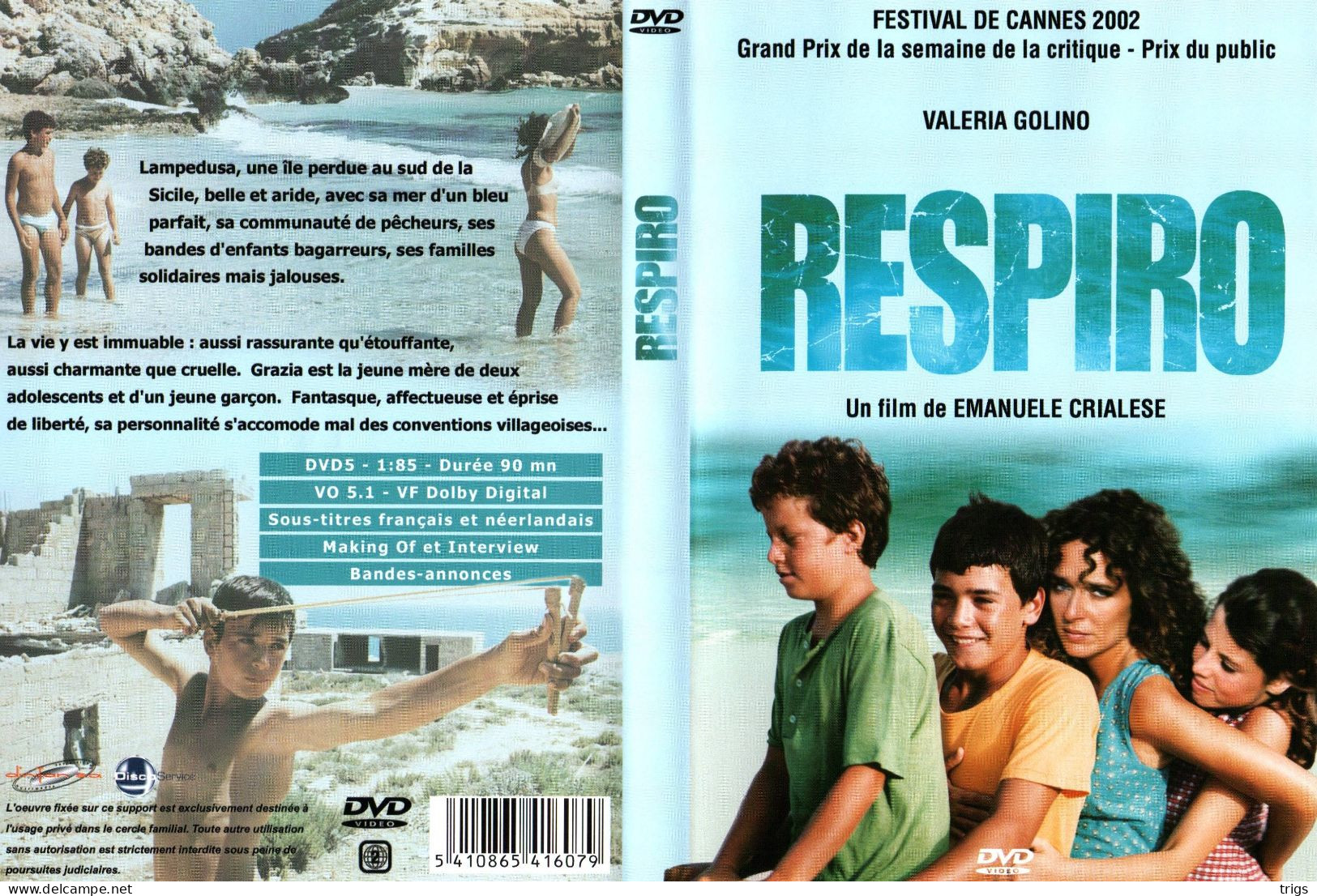 DVD - Respiro - Drame