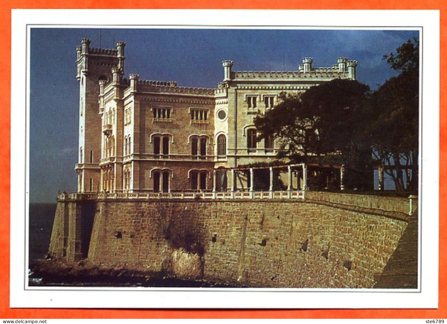 ITALIE ITALIA  Trieste Chateau De Miramar - Géographie