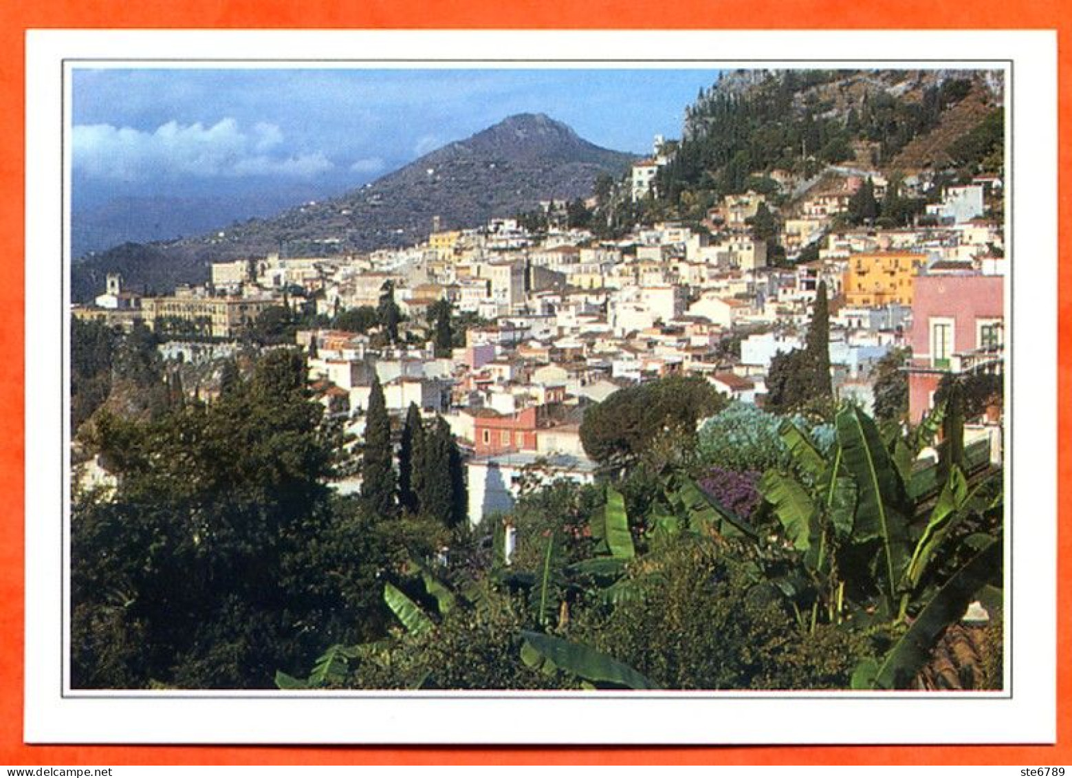 ITALIE ITALIA  Sicile Taormine - Géographie
