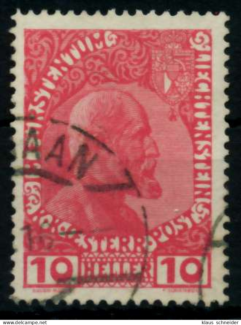 LIECHTENSTEIN 1912 Nr 2y Gestempelt X6F6F3E - Used Stamps