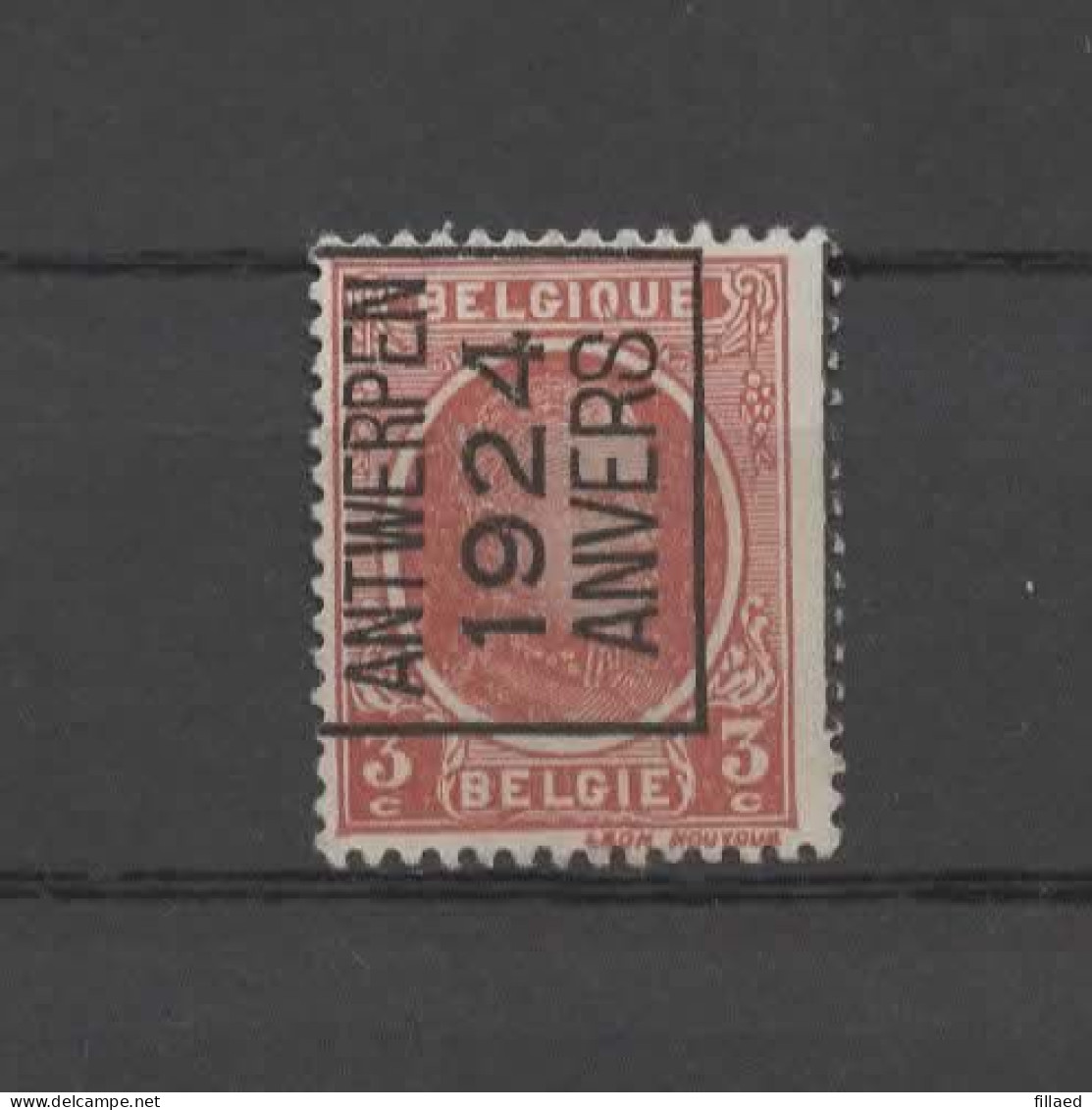 N 97A  Antwerpen 1924 Anvers - Typografisch 1922-31 (Houyoux)