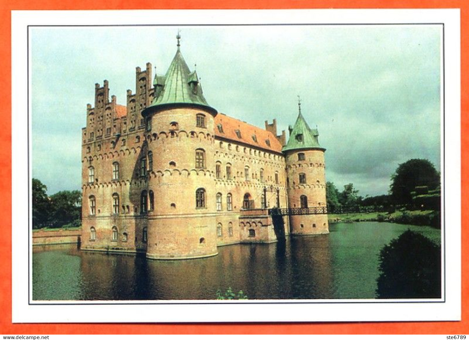 DANEMARK  DENMARK  Flyn Chateau D'Egeskov - Géographie