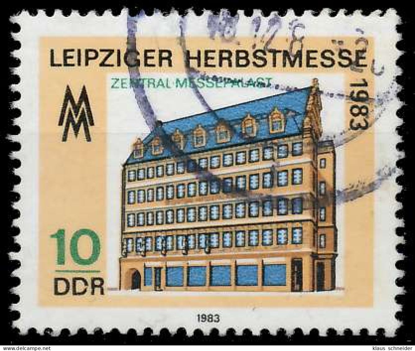 DDR 1983 Nr 2822I Gestempelt X4B9632 - Gebraucht