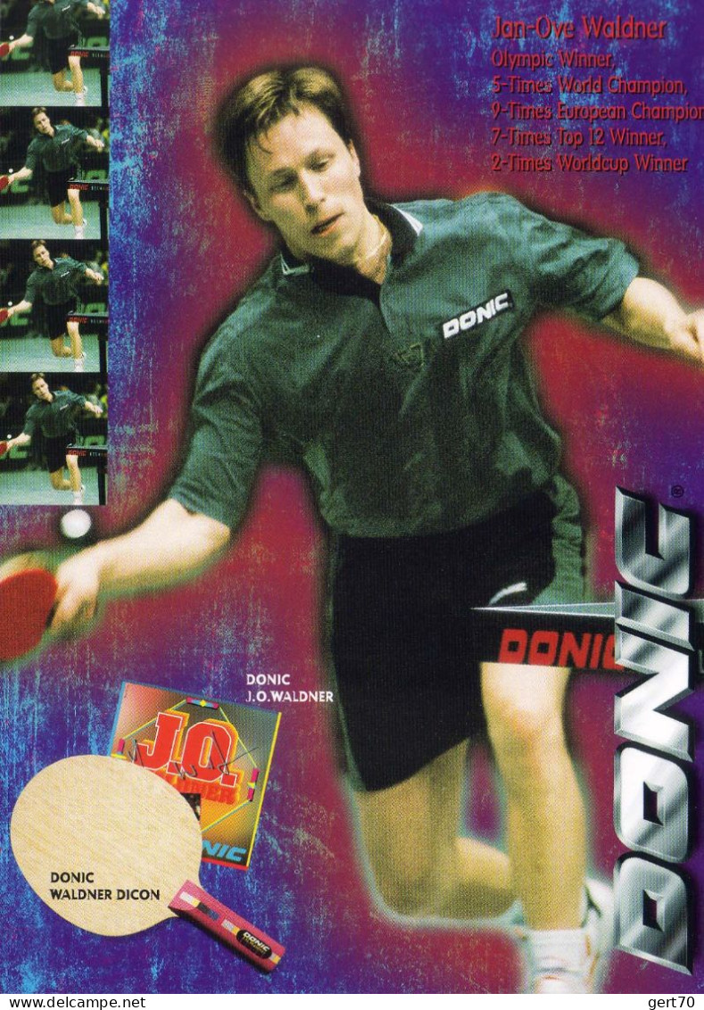 Sweden / Suède 1999, Jan Ove Waldner - Tennis De Table