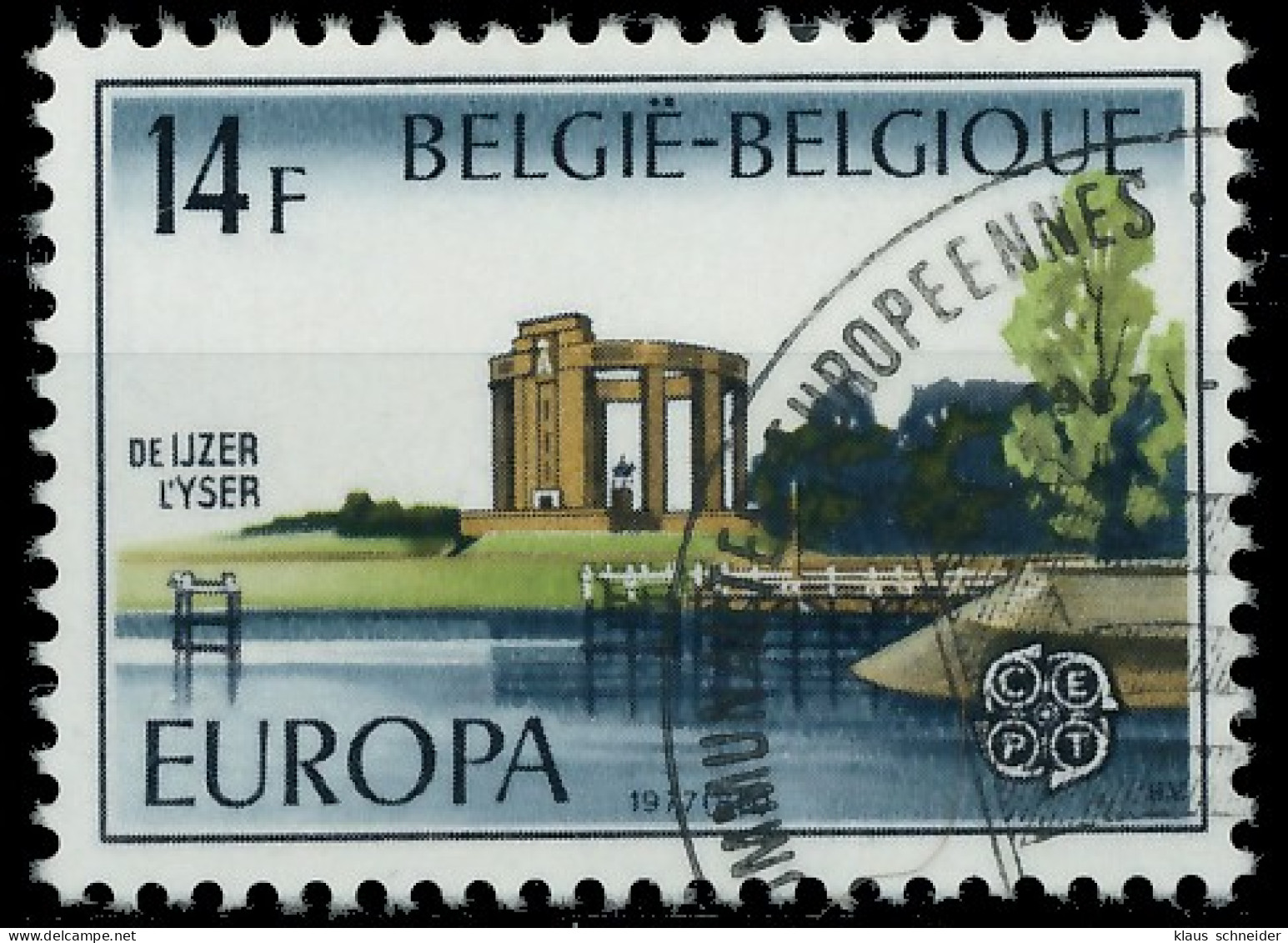 BELGIEN 1977 Nr 1906 Gestempelt X55CD5E - Used Stamps