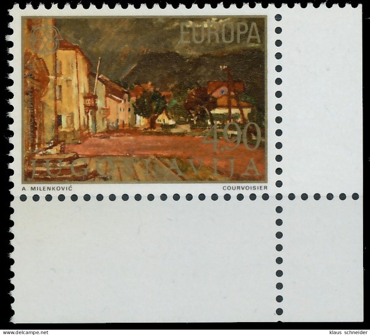 JUGOSLAWIEN 1977 Nr 1684 Gestempelt ECKE-URE X55CFFA - Used Stamps