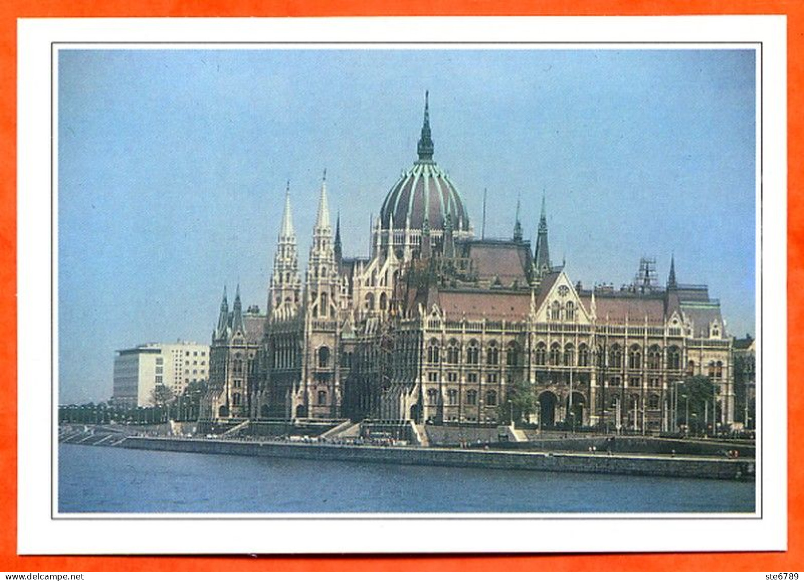 HONGRIE HUNGARY Budapest Parlement Sur Rive Gauche Du Danube - Géographie
