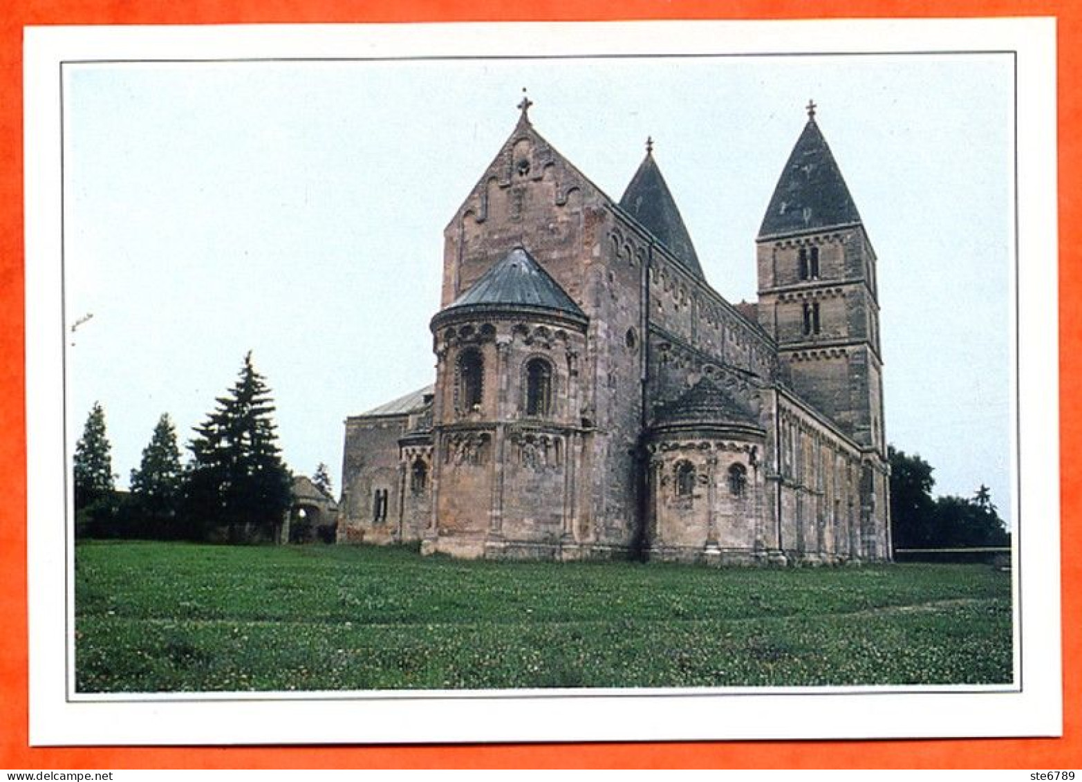 HONGRIE HUNGARY Eglise De Jak à Szombately - Géographie