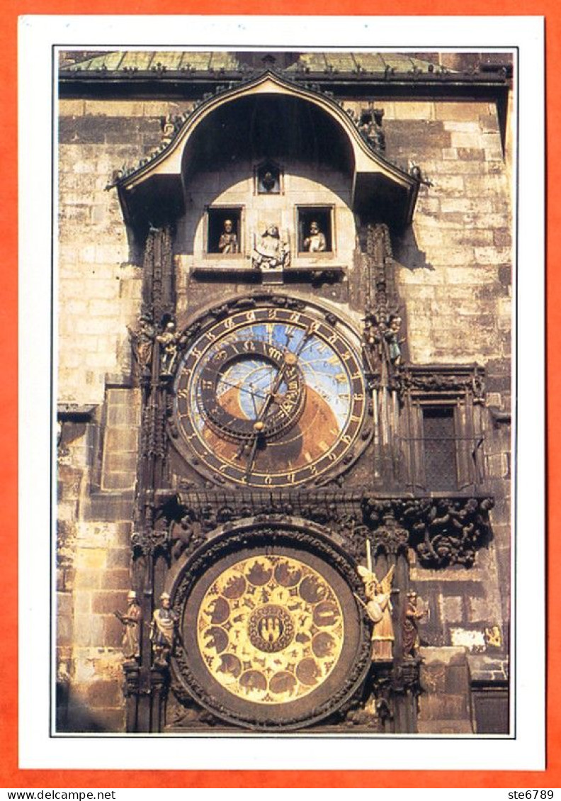 TCHECOSLOVAQUIE CZECHOSLOVAKIA Prague Horloge De La Place Hotel De Ville - Géographie