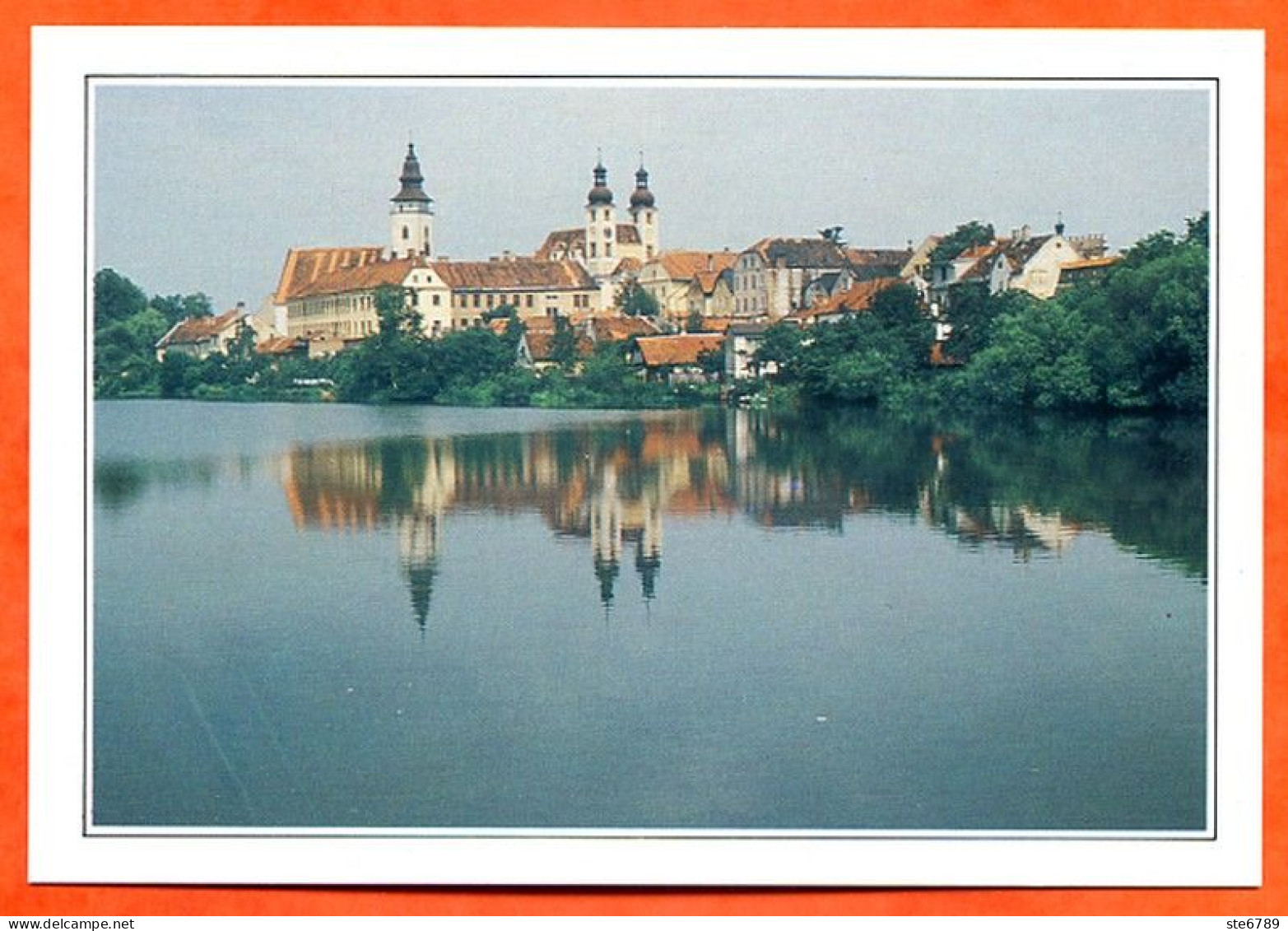 TCHECOSLOVAQUIE CZECHOSLOVAKIA  Vue De Telc En Moravie Méridionale - Géographie