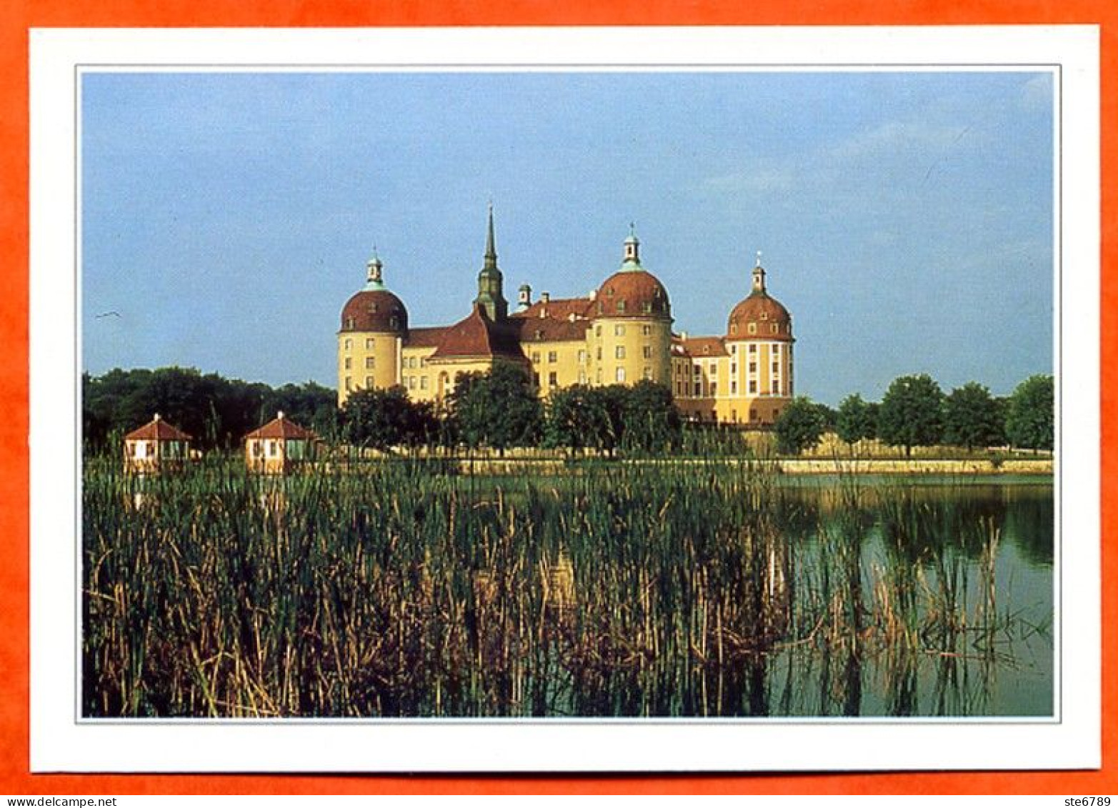 ALLEMAGNE DE L'EST   RDA  Le Chateau De Moritzburg - Géographie