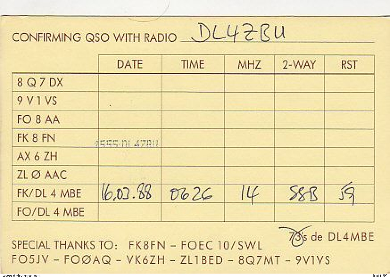 AK 212308 QSL - Germany - Schliersee - Amateurfunk