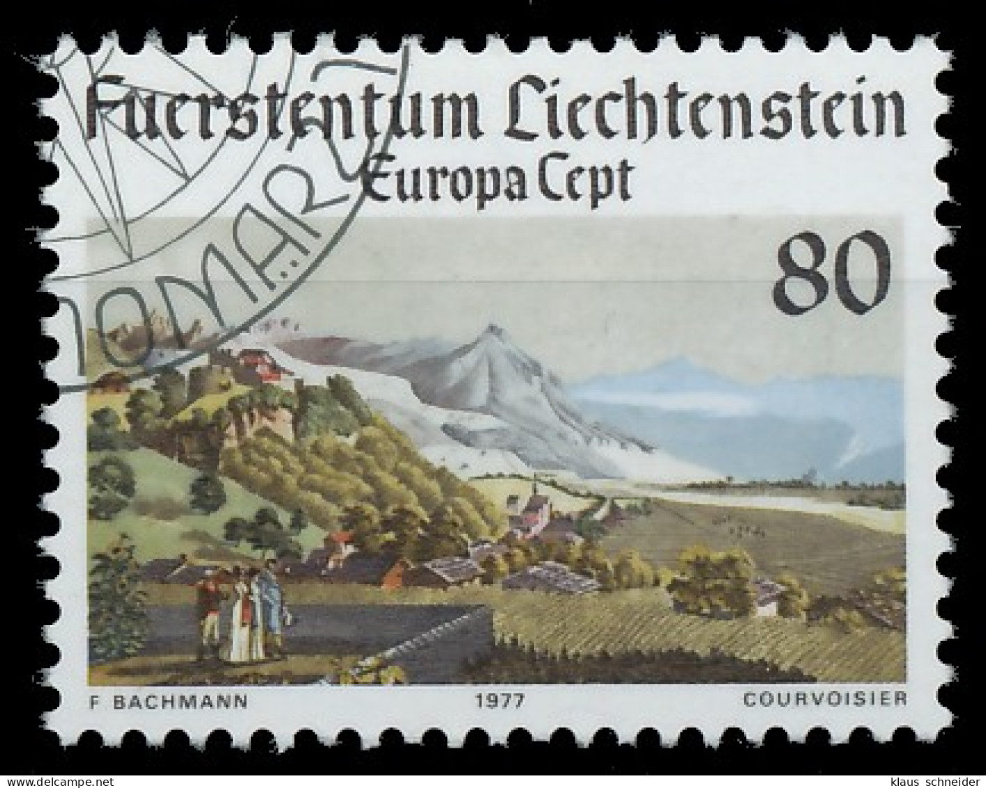 LIECHTENSTEIN 1977 Nr 668 Gestempelt X55D01A - Oblitérés