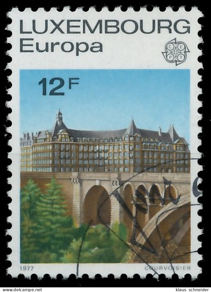 LUXEMBURG 1977 Nr 946 Gestempelt X55D096 - Usati