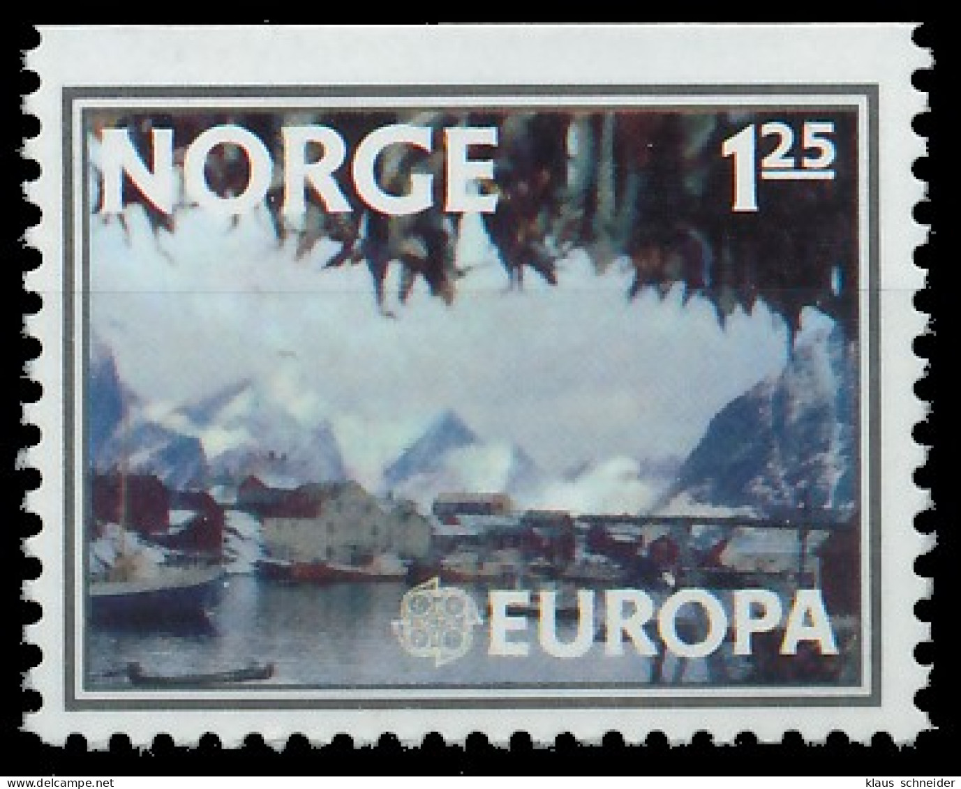 NORWEGEN 1977 Nr 742Do Postfrisch X55D182 - Unused Stamps